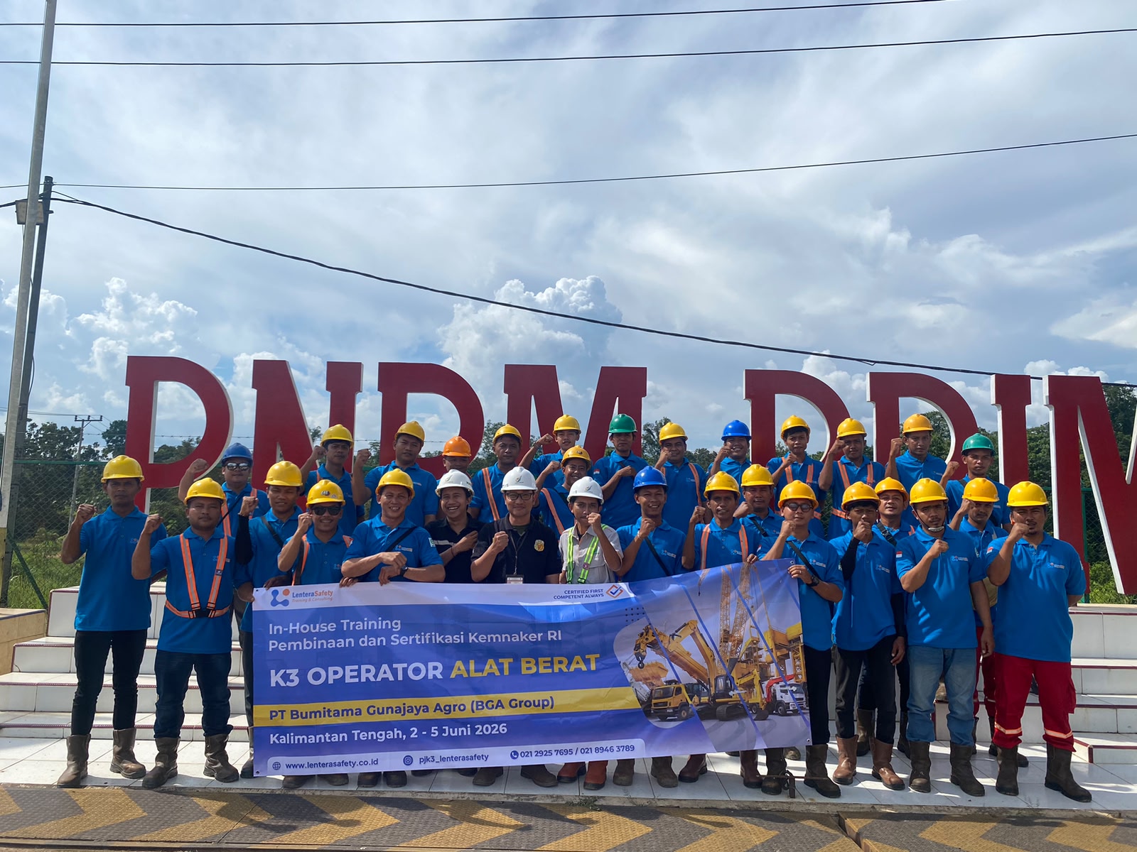 In House Training - K3 Operator Alat Berat PT Bumitama Gunajaya Agro (BGA Group) - Kalimantan Tengah