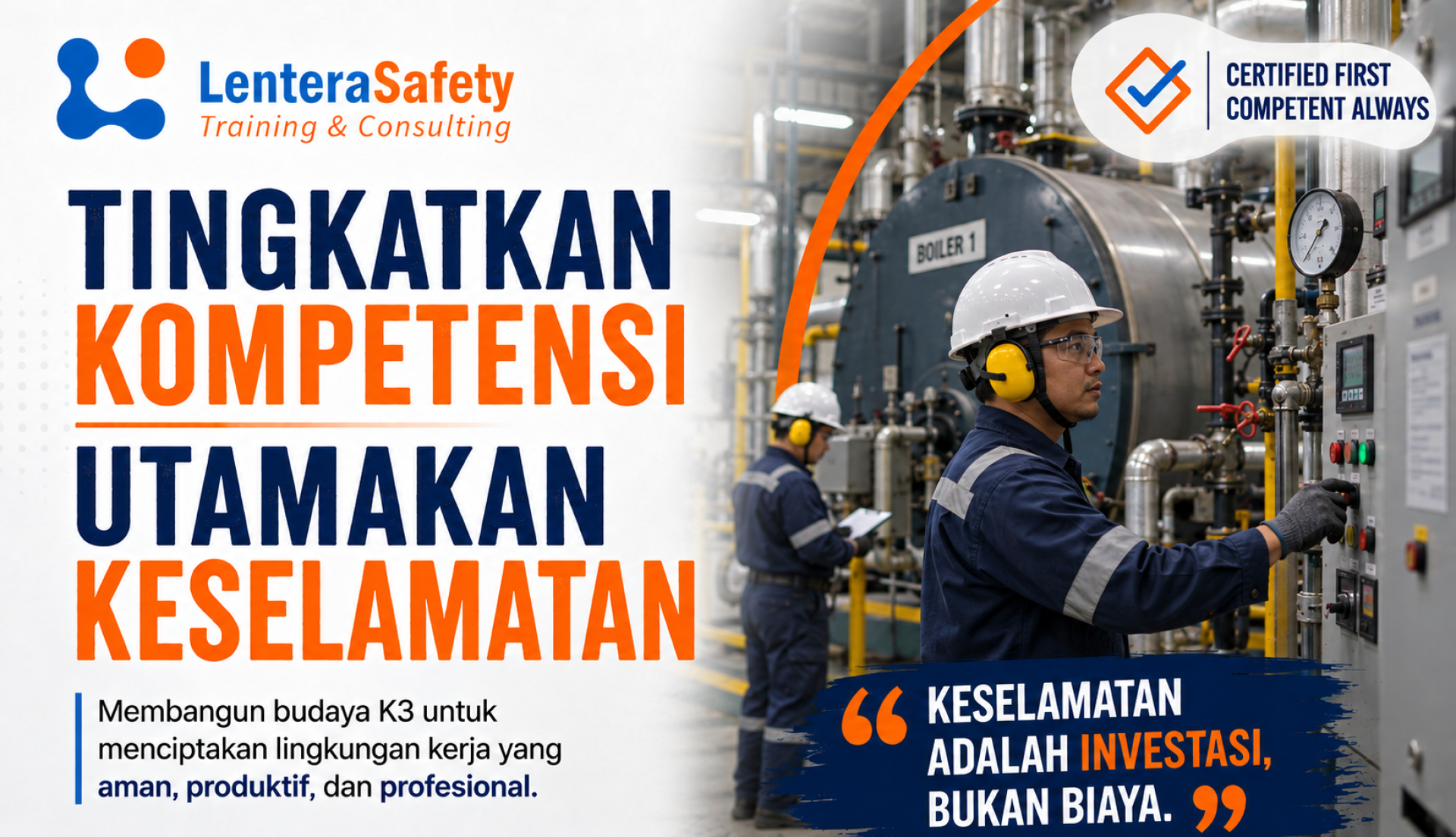 Sertifikasi K3 Operator Boiler Terdekat Kota Cirebon