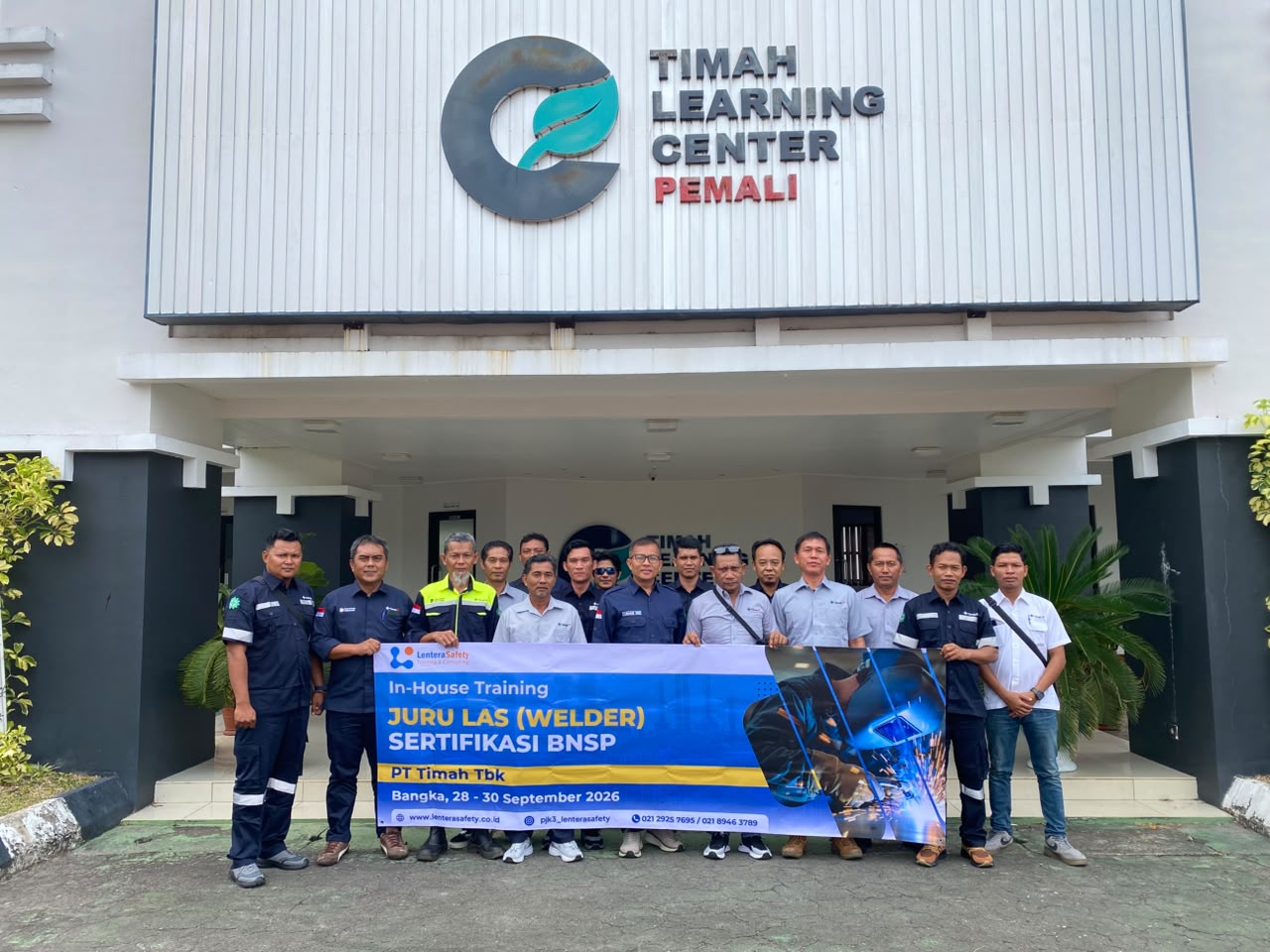 In House Training Juru Las (Welder) Sertifikasi BNSP - PT Timah Tbk