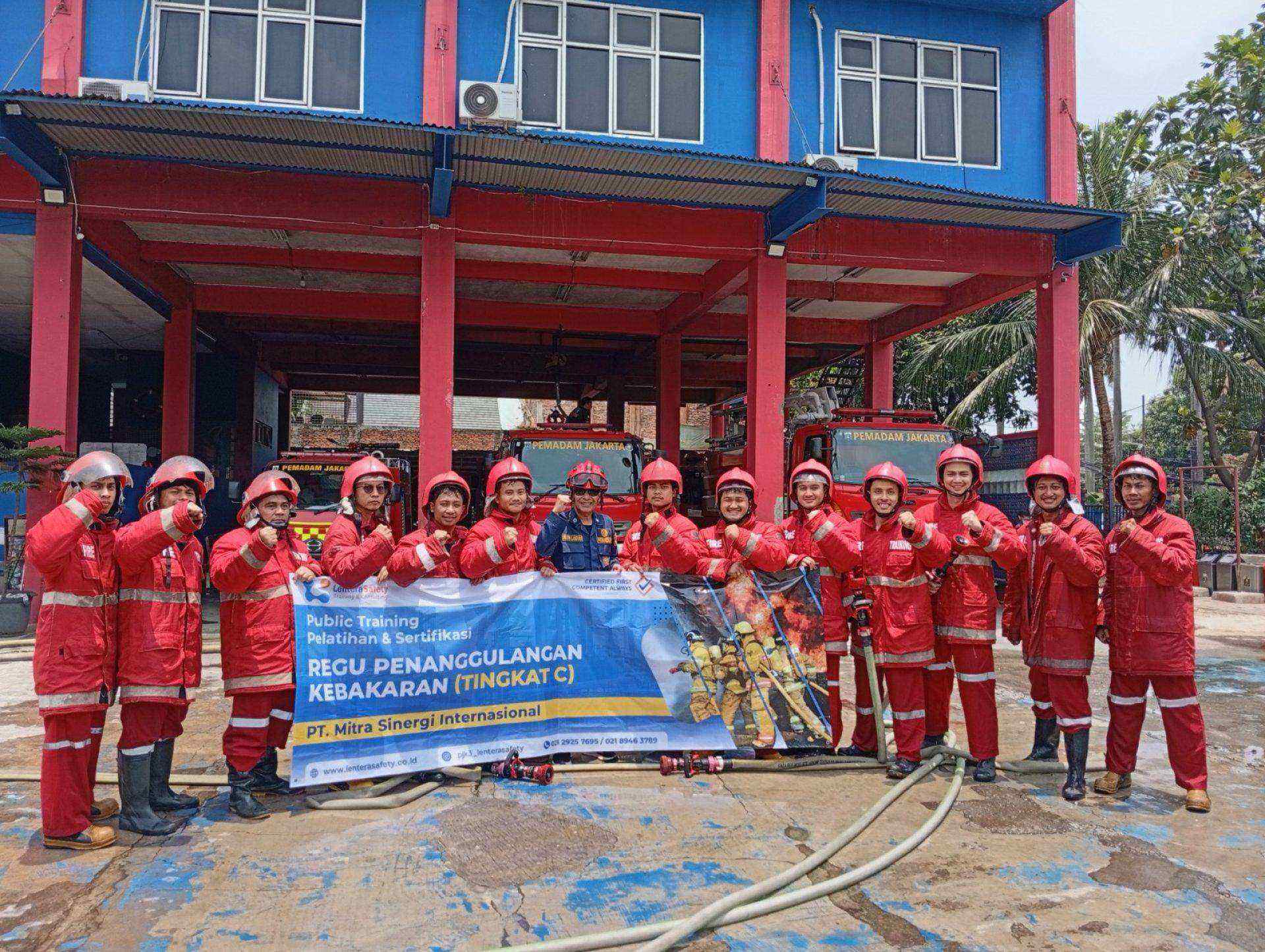 Training K3 Regu Penanggulangan Kebakaran Tingkat C di Bekasi