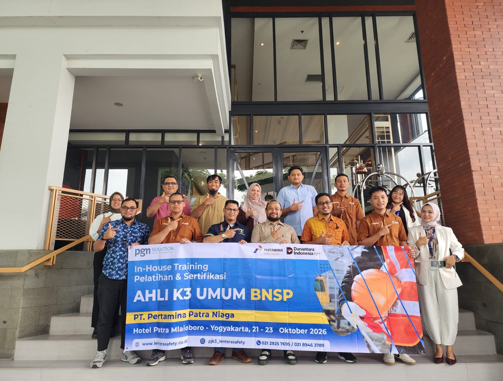 In House Training Ahli K3 Umum Sertifikasi BNSP - PT Pertamina Patra Niaga
