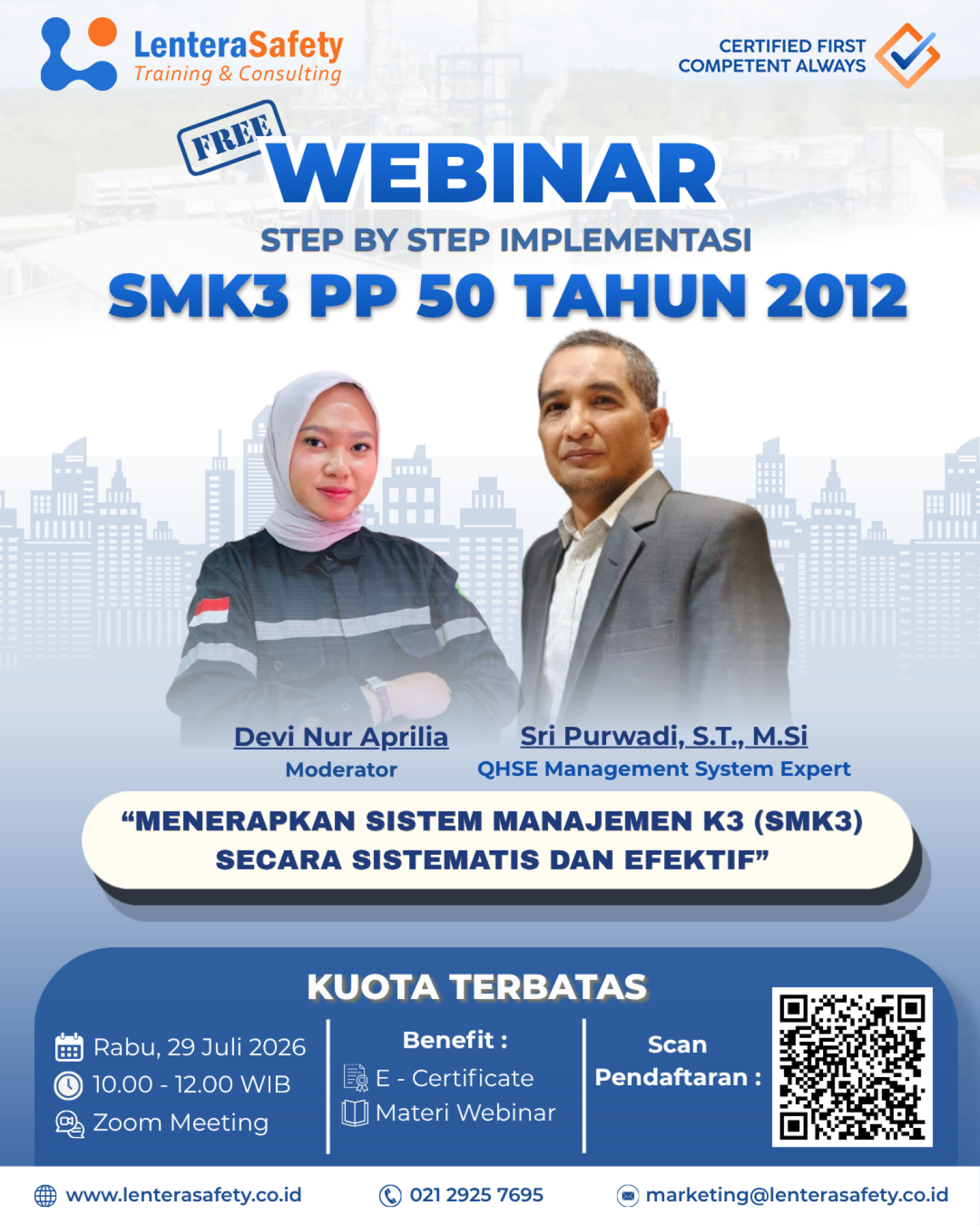 STEP BY STEP SMK3 PP 50 TAHUN 2012